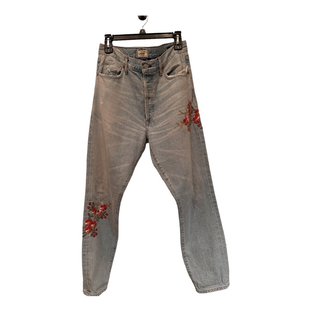 Citizens of Humanity Liya Embroidered High Rise Denim